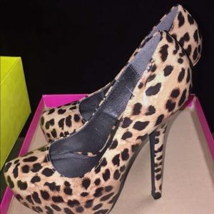 Cheetah heels